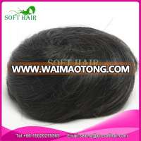 Hair Bun Accessories Wholesale Cheap Price High Quality Indian Human Hair Black Hair Chignon